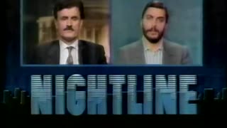 April 9, 1991 - Sam Donaldson Sits In on 'Nightline'