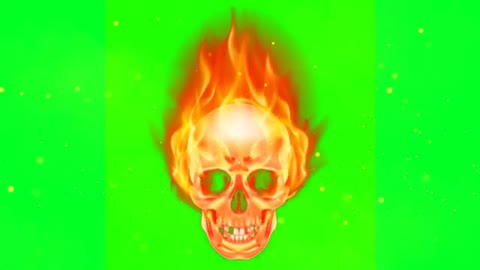 Ghost Rider Skull green screen - Skull green screen effect - #greenscreen #greenscreen