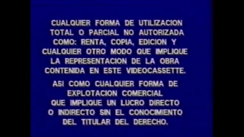 VHS Opening #394 Opening to my 1996 Mexican Spanish VHS of Twister