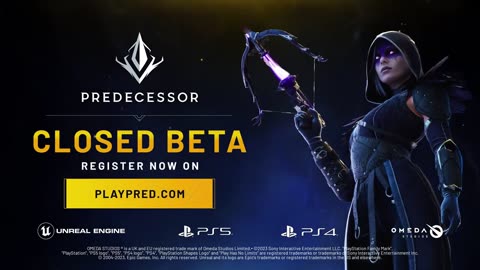 Predecessor - Official PlayStation Closed Beta Announcement Trailer