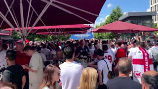 England and Spain fans excited ahead of Euro final