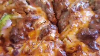Bihari kabab pizza 🍕