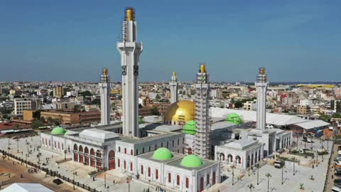 a visual odyssey of the largest mosque on Africa