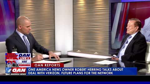 One America News owner Robert Herring talks about deal with Verizon, future plans for the network