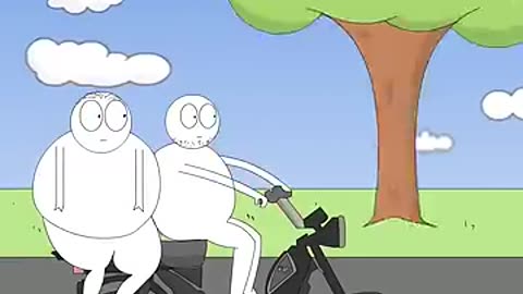 My Bike Accident funny animation