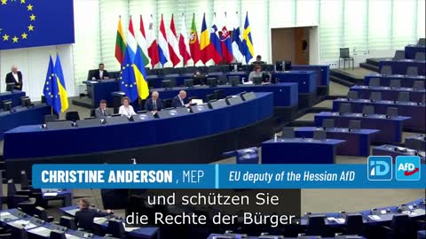 Heroic MEP Christine Anderson Confronts the WHO Treaty and Calls on Voters to Hold MEPS Accountable