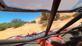 playing in the sand Moab Day 4: posion spider part 3 Can Am X3 XRC RR/ RZR turbo S/ XP 1000