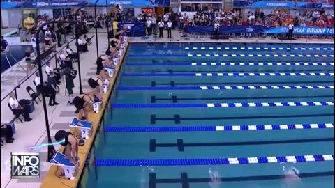 Female Swimmer Flashes Male Genitalia In Locker Room After Race