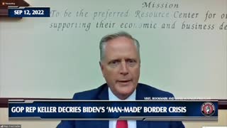 GOP Repp Decries Biden’s ‘Man-Made’ Border Crisis
