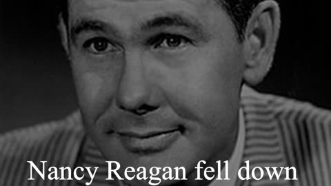 Johnny Carson Quote - Nancy Reagan fell down and broke her hair...