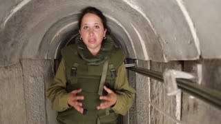 What IDF will face in Gaza. IDF guided tour to Hamas tunnel