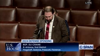 Rep Eli Crane: Amendment to prohibit American Troops from fighting in Ukraine.