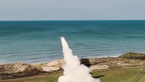 The US Army recently deployed a High Mobility Artillery Rocket to Latvia