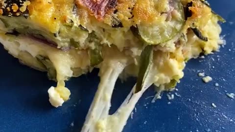 Zucchini Feta Pie