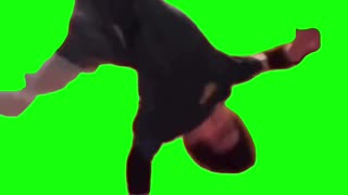 Crying Kid Spinning | Green Screen