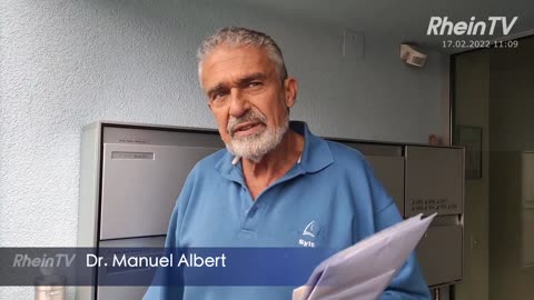 Hausdurchsuchung bei Dr. Manuel Albert, 17.02.2022