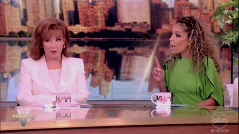Joy Behar Snaps At Sunny Hostin As She Criticizes Biden's Handling Of Israel-Hamas War
