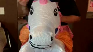 Dad is a Unicorn for his Daughter