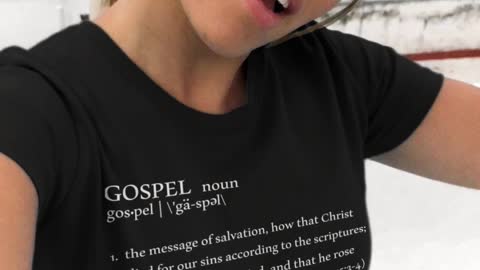 Gospel Definition Made in USA Christian T-Shirt