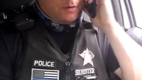 A Policeman Calls Lebron for Advice in Viral Video