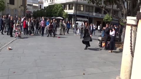 Street Dancer Flamenco in Seville