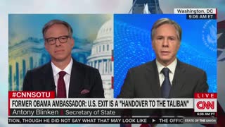 CNN SCORCHES Biden Secretary Of State Over Failed Afghanistan Withdrawal