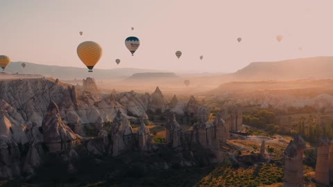 Hot Air Balloons Race