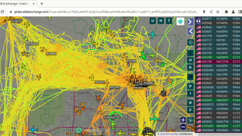 Bird NaziPac N663WT over Morristown - Feb 14th 2024 -