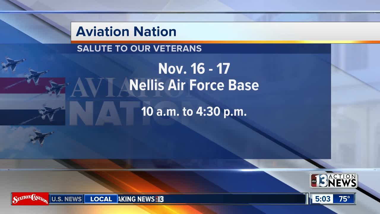 Aviation Nation next weekend at Nellis Air Force Base