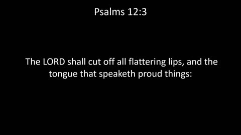 KJV Bible Psalms Chapter 12