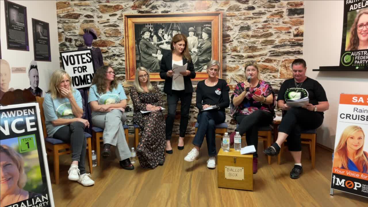 Live Adelaide Forum - South Australian Women for Federal Government