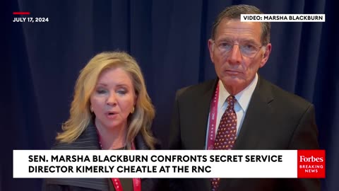 SHOCK RNC MOMENT: Secret Service Director Confronted By Blackburn, GOP Senators Over Trump Shooting