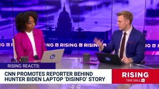 CNN PROMOTES Reporter Behind HUNTERBIDEN LAPTOP 'Disinformation' Hoax: Rising Reacts