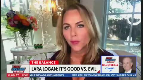 LARA LOGAN BANNED FROM NEWSMAX FOR THIS INTERVIEW ARGUING GOOD DEFEATS EVIL