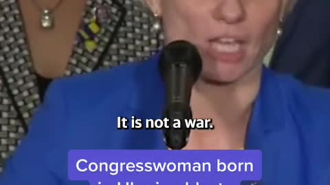 Congresswoman born in Ukraine blasts Putin's invasion