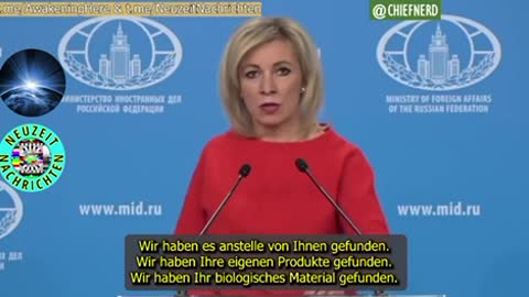 Russisches Außenministerium sagt den USA: „Wir haben Ihr biologisches Material gefunden“