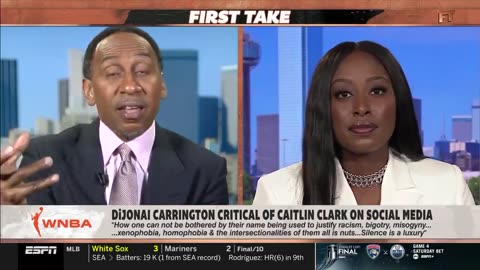 Stephen A. Smith goes on anti-white tirade while invoking Caitlin Clark & Donald Trump