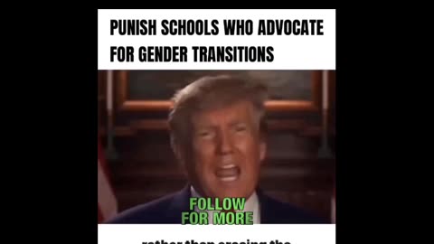 Punish schools who advocate for gender transition