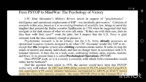 From PSYOP to MindWar: The Psychology of Victory 2003 - Maxwell Air University: The War for the Public Mind - Air University The concepts of propaganda and psychological warfare have been replaced with new concepts 2020