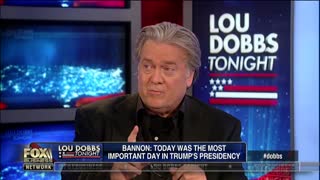 Bannon: Today most important day in Trump's presidency