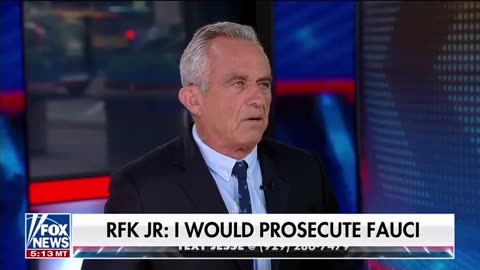 ICYMI: RFK Jr breaks down why he thinks Fauci should be prosecuted