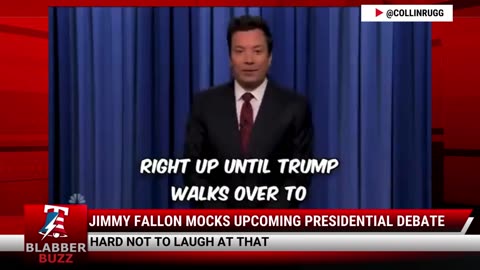 Jimmy Fallon Mocks Upcoming Presidential Debate