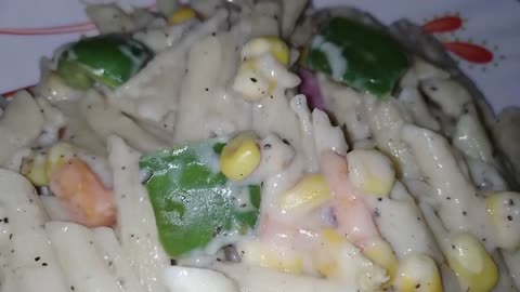 Creamy Cheese White Sauce Pasta Recipe | white sauce pasta recipe