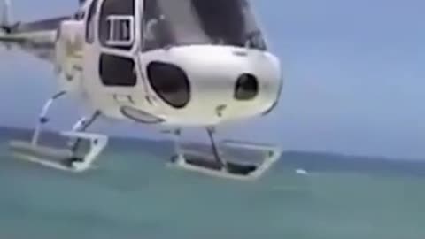 Helicopter crash video