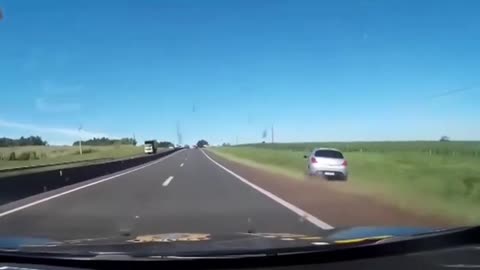 Dangerous Car Crash