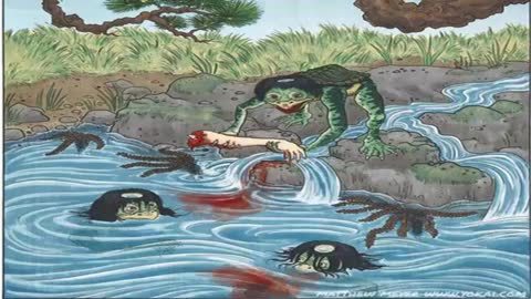 Origin of Japan's most famous sea monster: the Kappa