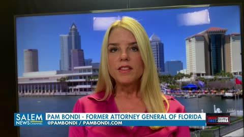 A real judge would've thrown the case out. Pam Bondi with Sebastian Gorka on AMERICA First