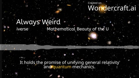 Mathematical Beauty of the Universe