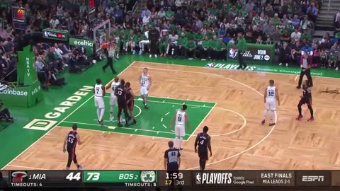 Boston Celtics vs Miami Heat Playoffs Game 4 - 3rd Qtr Highlights - May 23, 2022