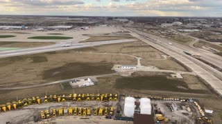 Coming In For Landing at O'Hare Airport